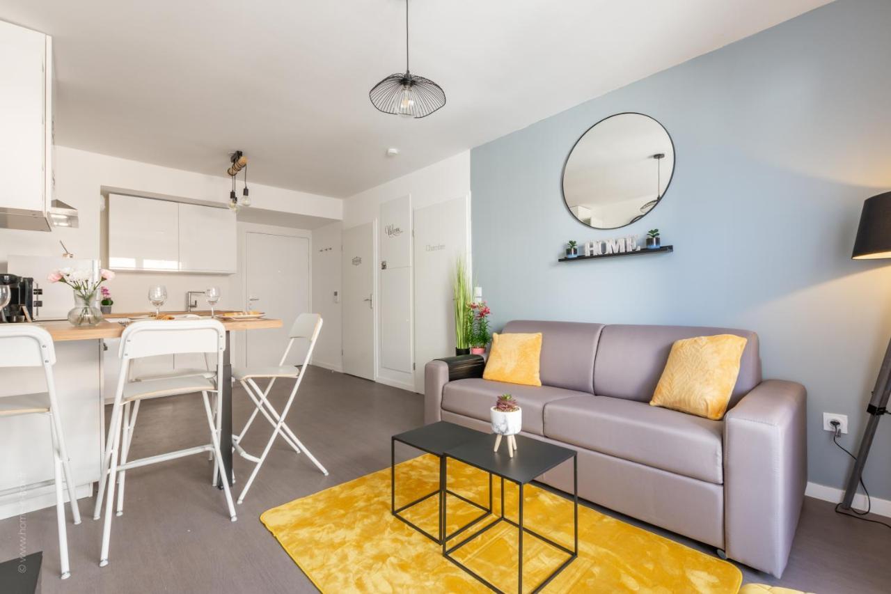 The Sunshine- Appart Cosy Proche Paris-Disney Avec Parking Prive Dans Residence 莫城 外观 照片